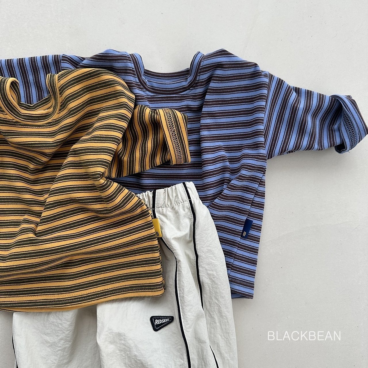 ［BLACK BEAN］Saint stripe tee (kids)