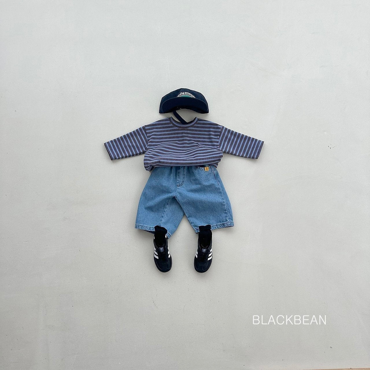 ［BLACK BEAN］Saint stripe tee (kids)