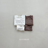 ［BLACK BEAN］Marshmallow tee (kids)