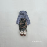 ［BLACK BEAN］Multi hood tee (kids)
