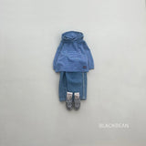 ［BLACK BEAN］Multi hood tee (kids)