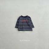 ［BLACK BEAN］All day stripe tee (kids)