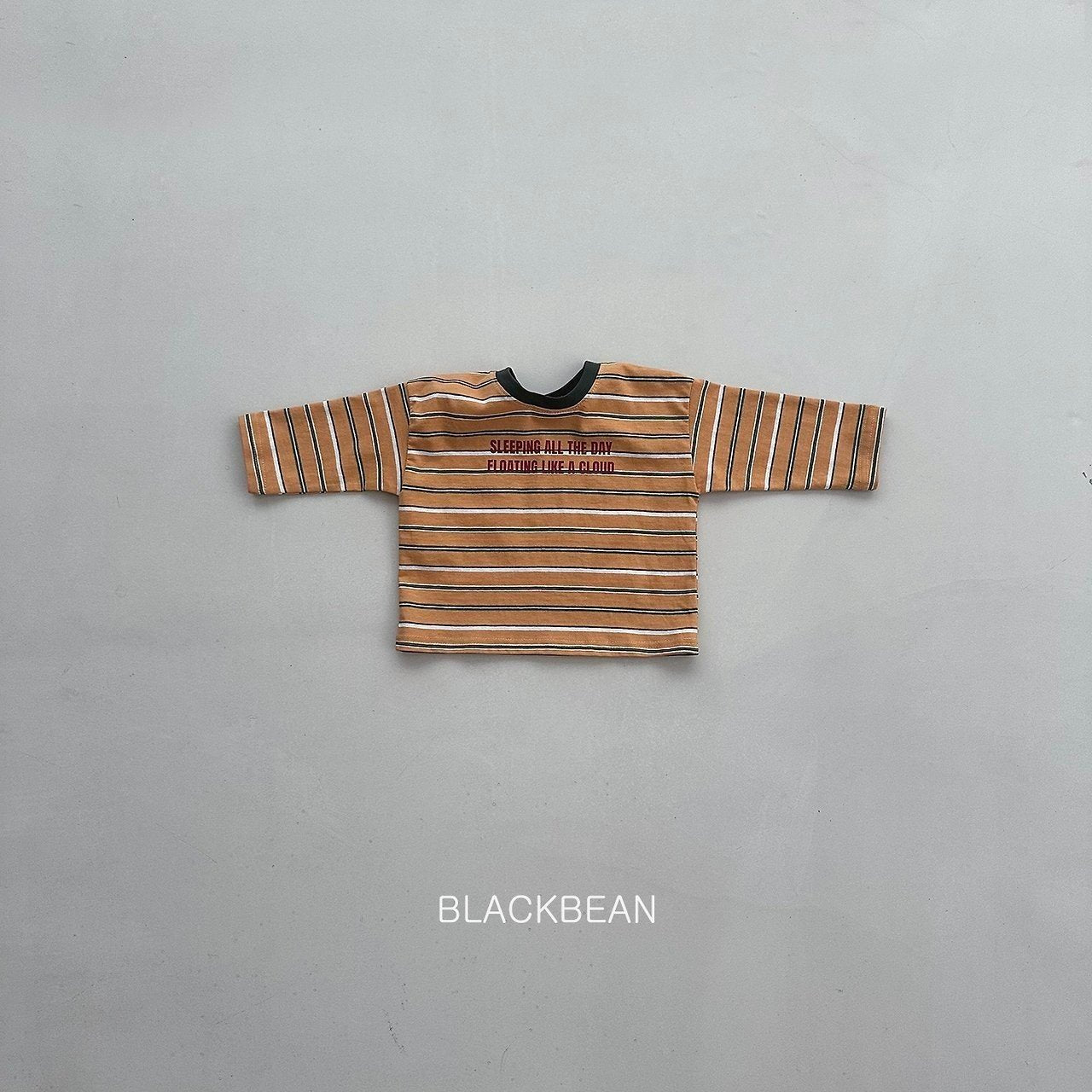 ［BLACK BEAN］All day stripe tee (kids)