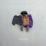 ［BLACK BEAN］All day stripe tee (kids)
