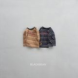 ［BLACK BEAN］All day stripe tee (kids)