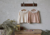［FLO］Yuna lace ribbon tops