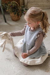 ［FLO］Layered lace vest