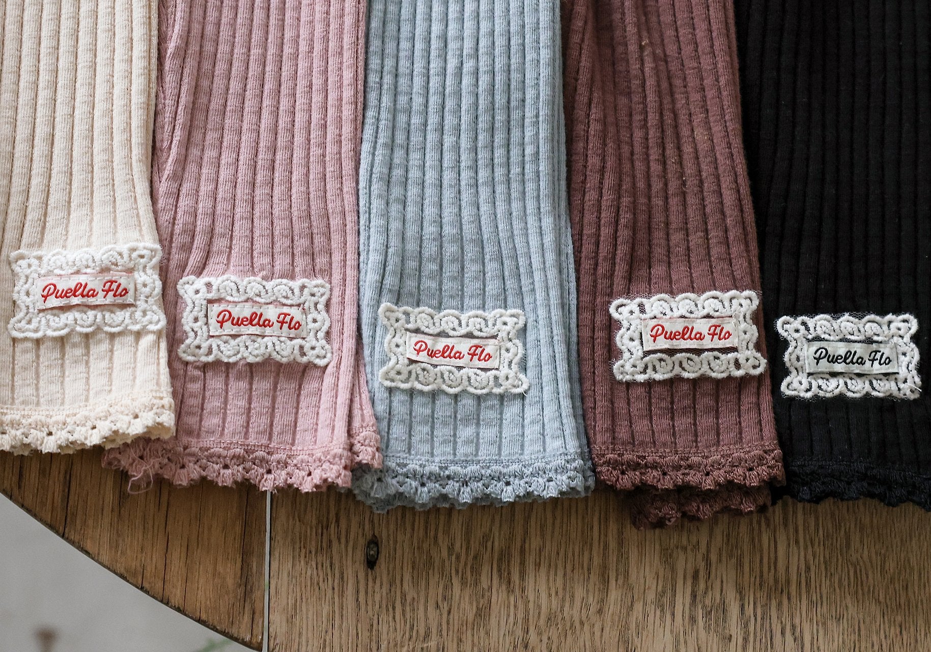 ［FLO］Lover rib leggings