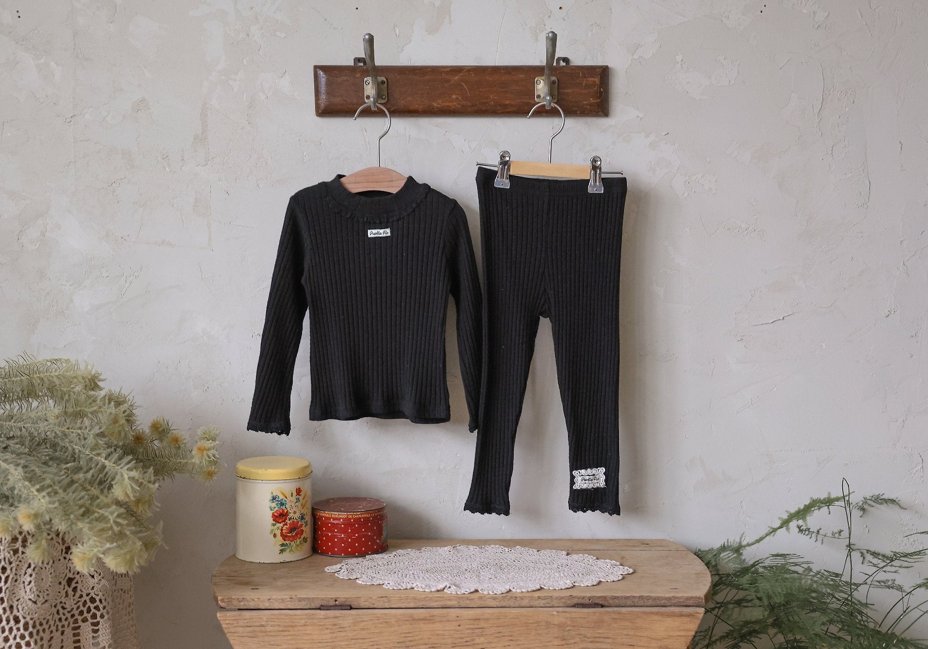 ［FLO］Lover rib leggings