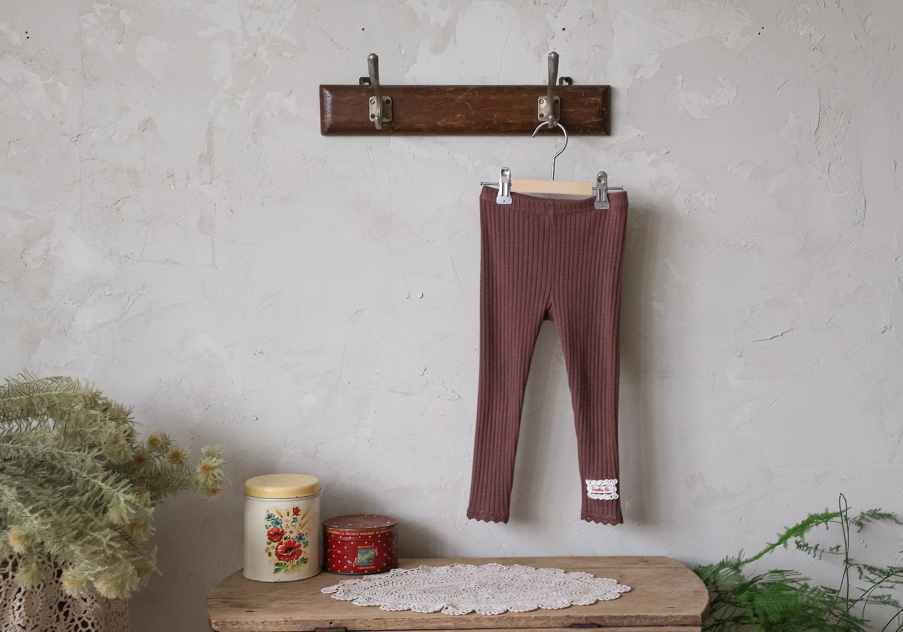 ［FLO］Lover rib leggings