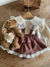 ［Anne shirley］Silvian lace collar blouse