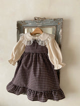 ［Anne shirley］Rosalie check one-piece (small check)