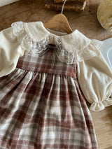 ［Anne shirley］Rosalie check one-piece