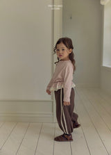 ［LINDO］Tutu lace jogger pants