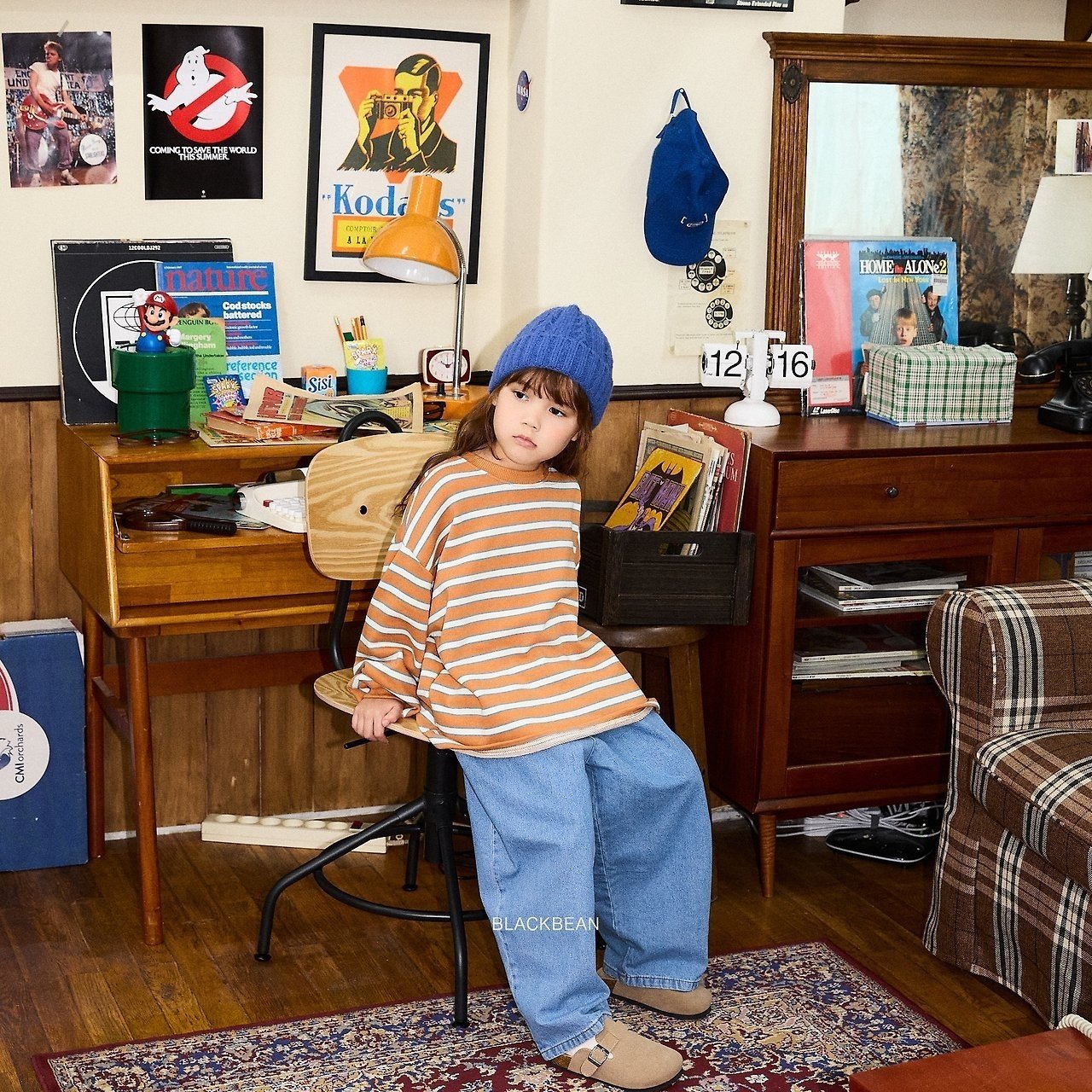［BLACK BEAN］Nice denim pants (kids)