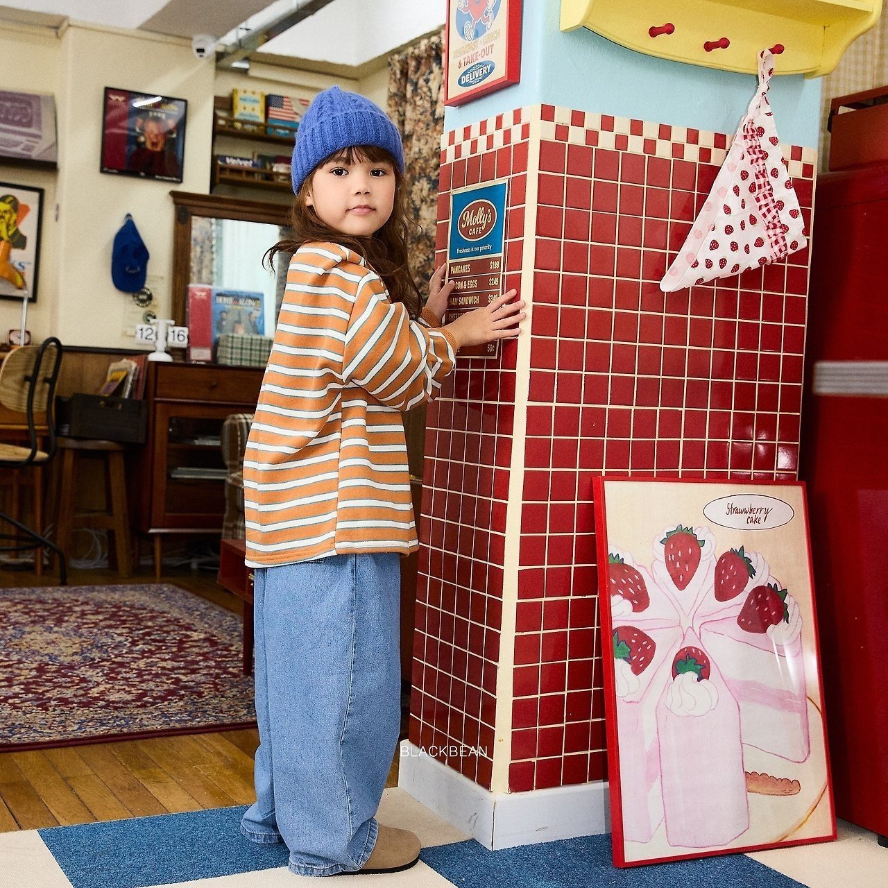［BLACK BEAN］Nice denim pants (kids)