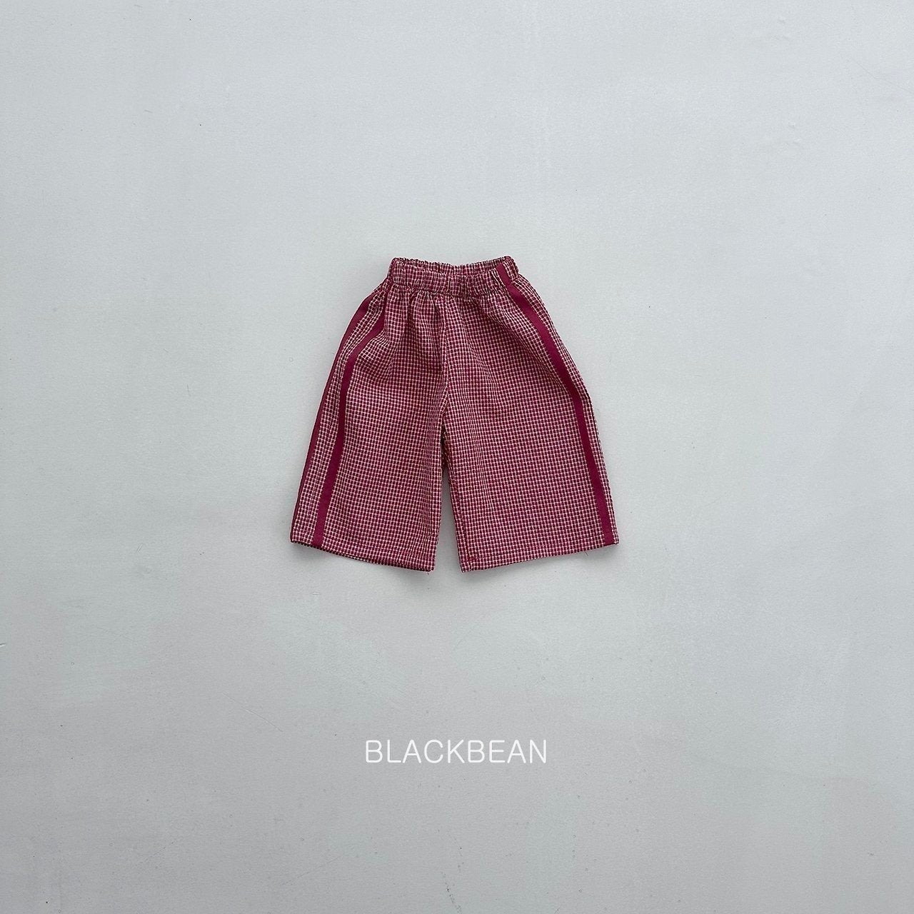 ［BLACK BEAN］Jemma check pants (kids)