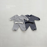 ［BLACK BEAN］Emotion stripe set up (baby)