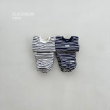 ［BLACK BEAN］Emotion stripe set up (baby)