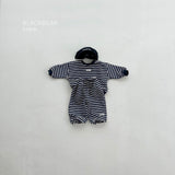 ［BLACK BEAN］Emotion stripe set up (baby)