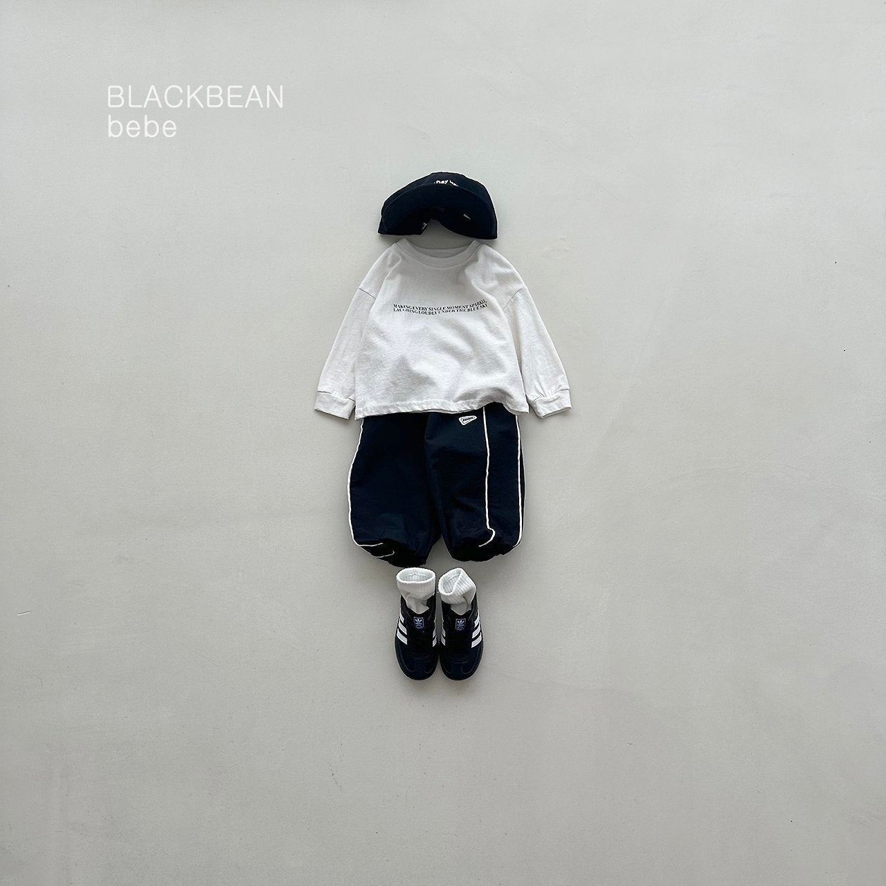 ［BLACK BEAN］Sky lettering tee (baby)