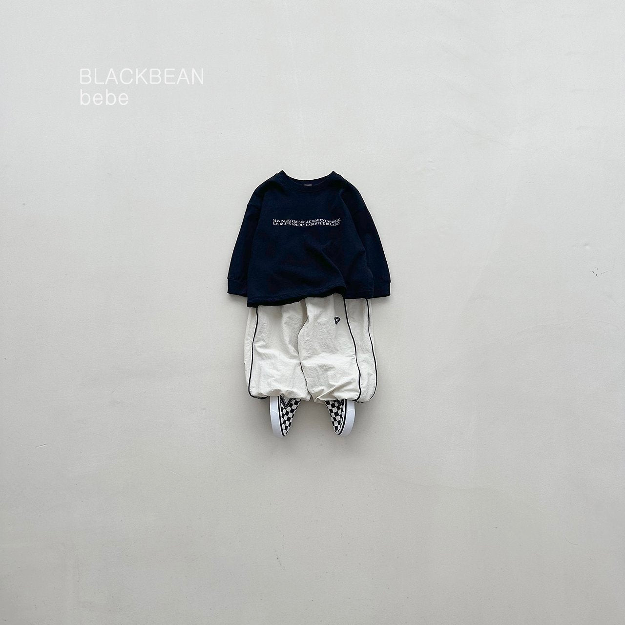 ［BLACK BEAN］Sky lettering tee (baby)