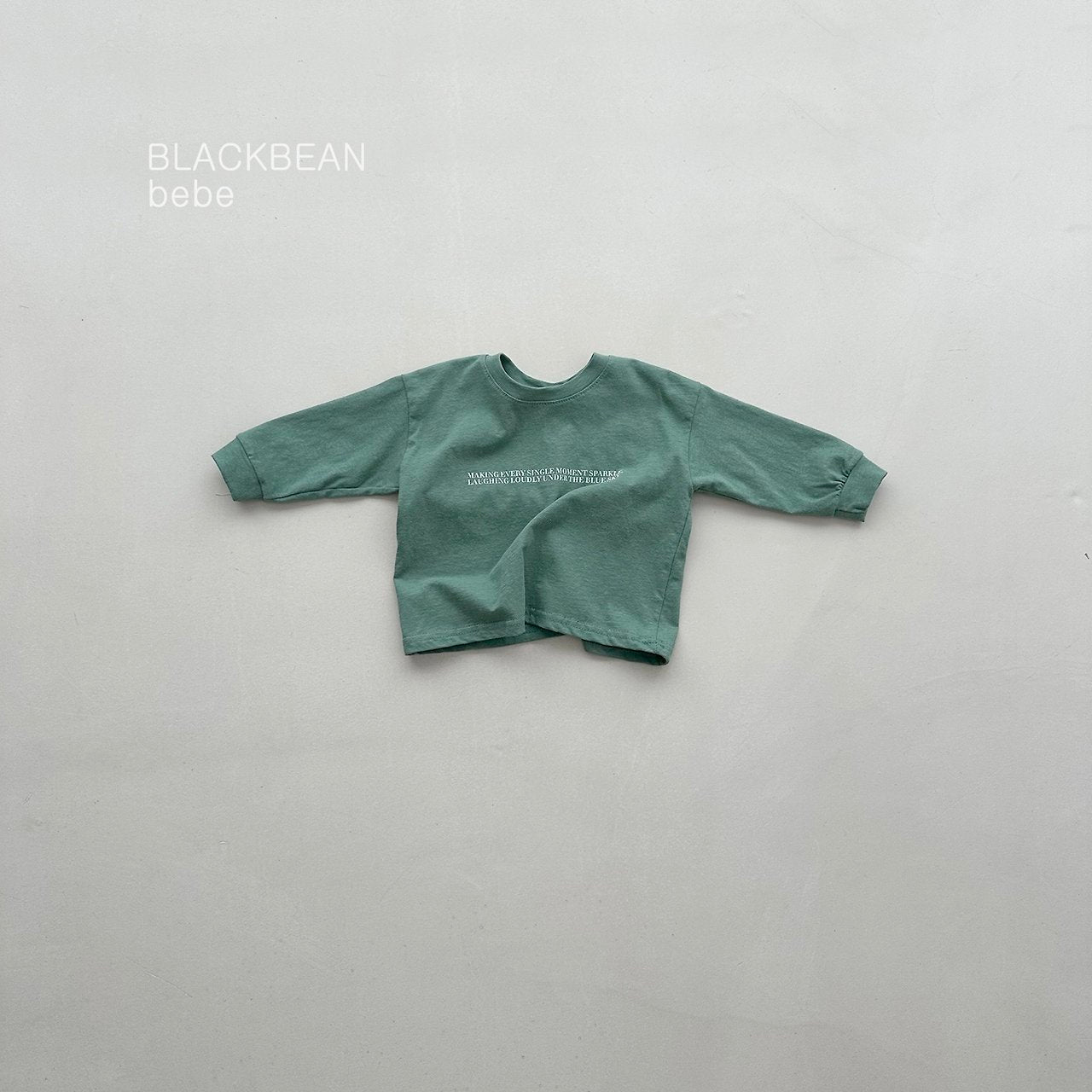 ［BLACK BEAN］Sky lettering tee (baby)