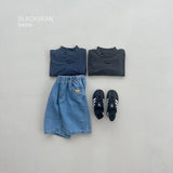 ［BLACK BEAN］Kanu stripe bottleneck tee (baby)