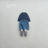 ［BLACK BEAN］Kanu stripe bottleneck tee (baby)