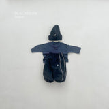 ［BLACK BEAN］Kanu stripe bottleneck tee (baby)