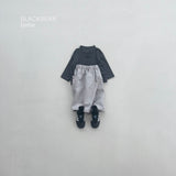 ［BLACK BEAN］Kanu stripe bottleneck tee (baby)