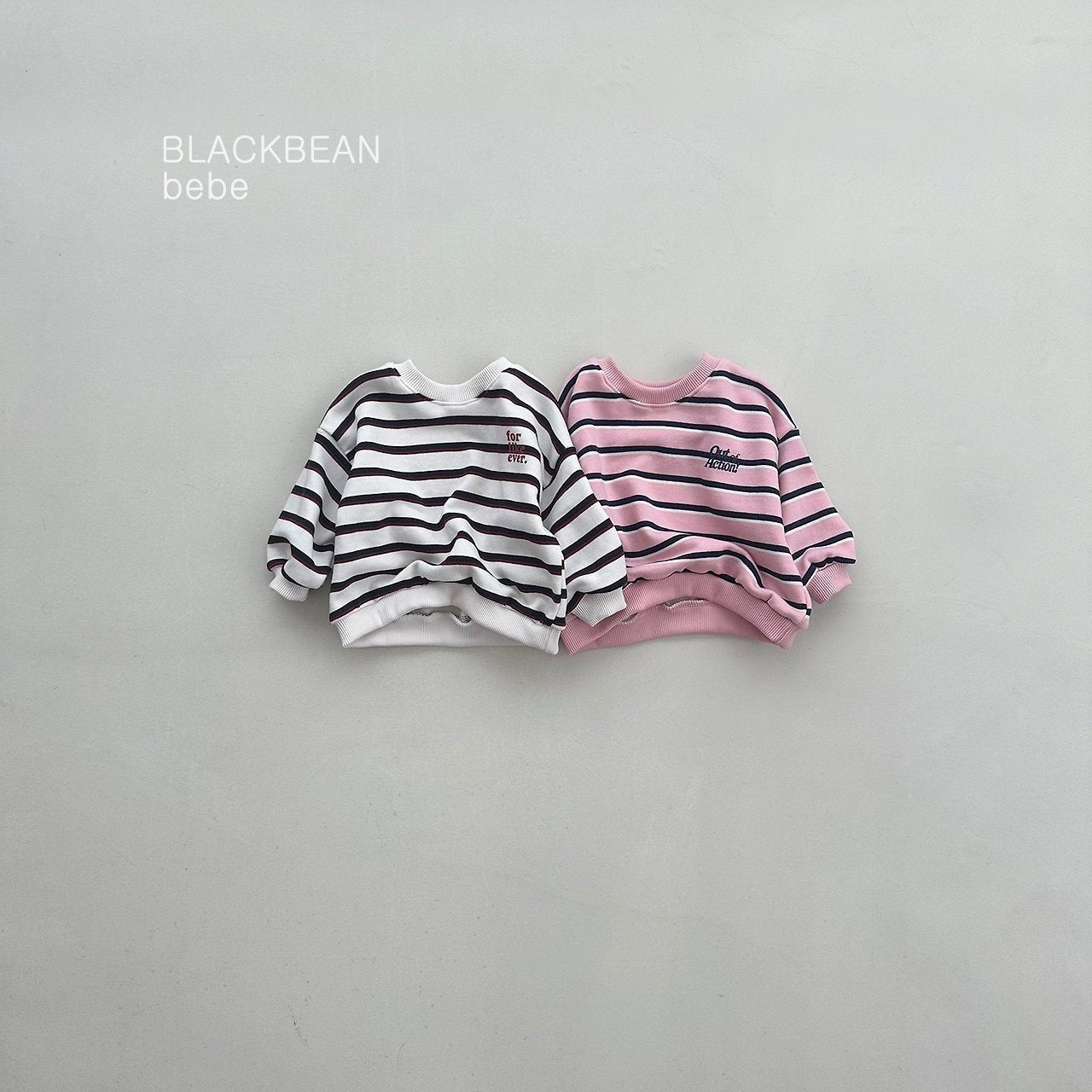 ［BLACK BEAN］Ever stripe mtm (baby)