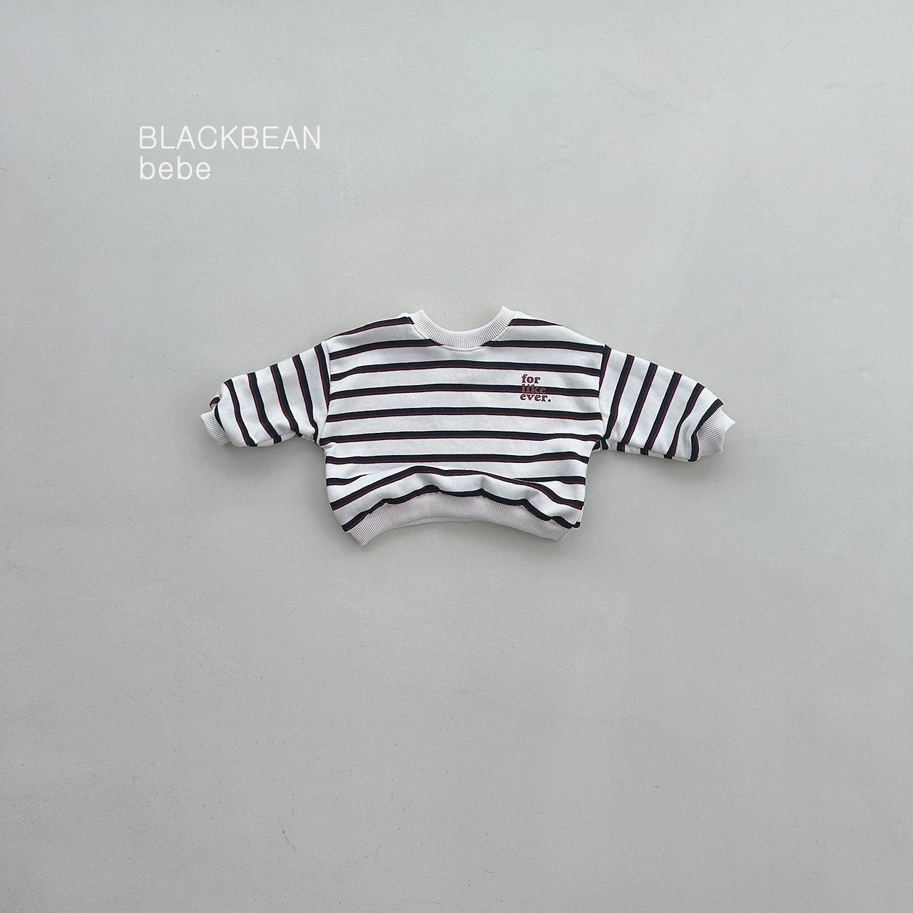 ［BLACK BEAN］Ever stripe mtm (baby)