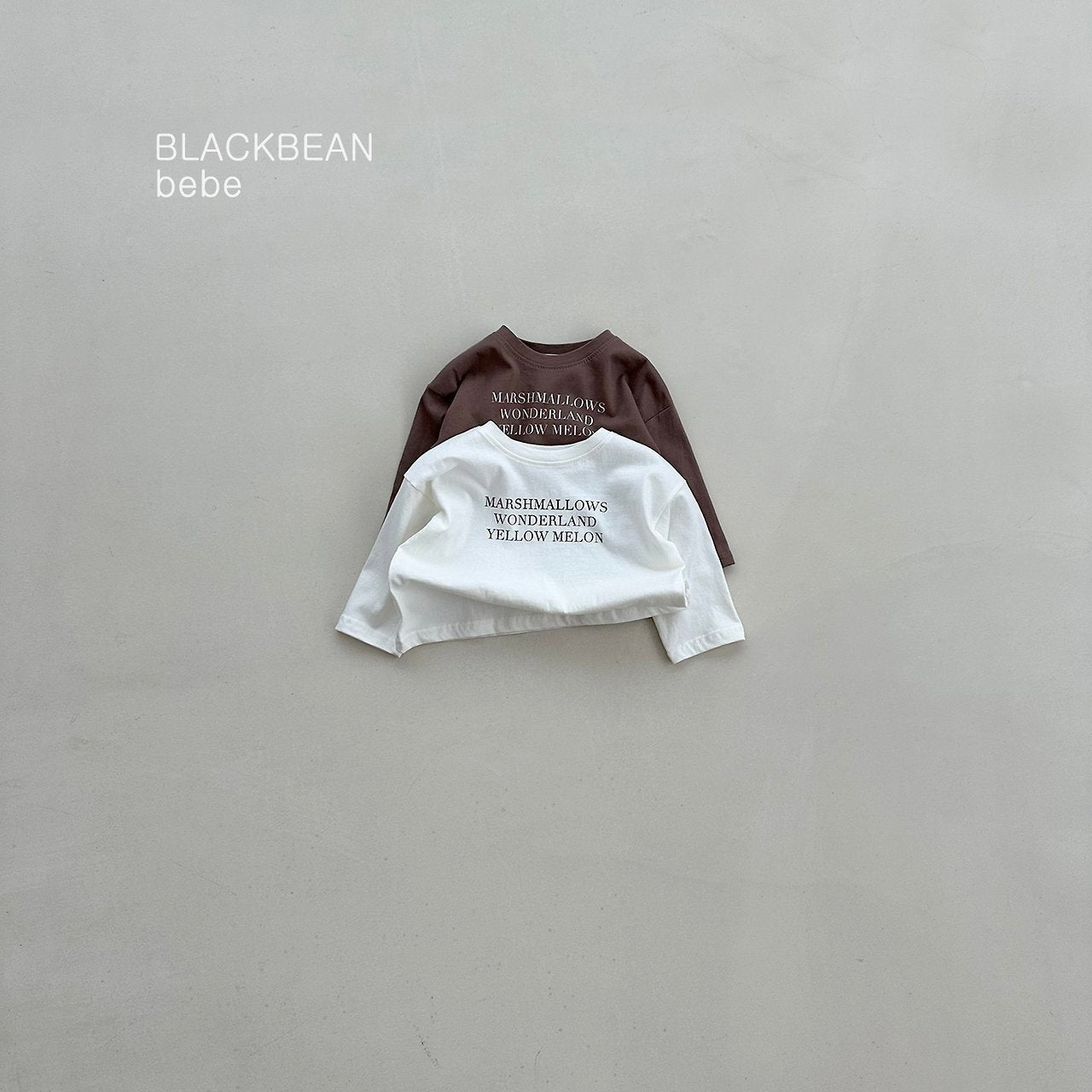 ［BLACK BEAN］Marshmallow tee (baby)