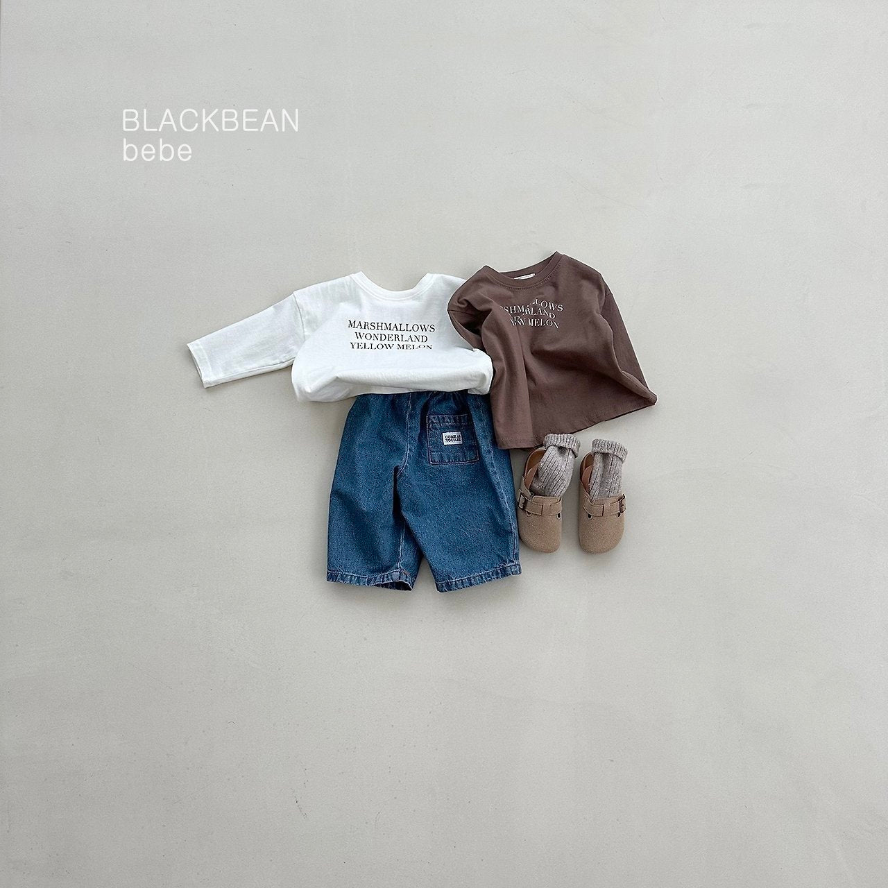 ［BLACK BEAN］Marshmallow tee (baby)