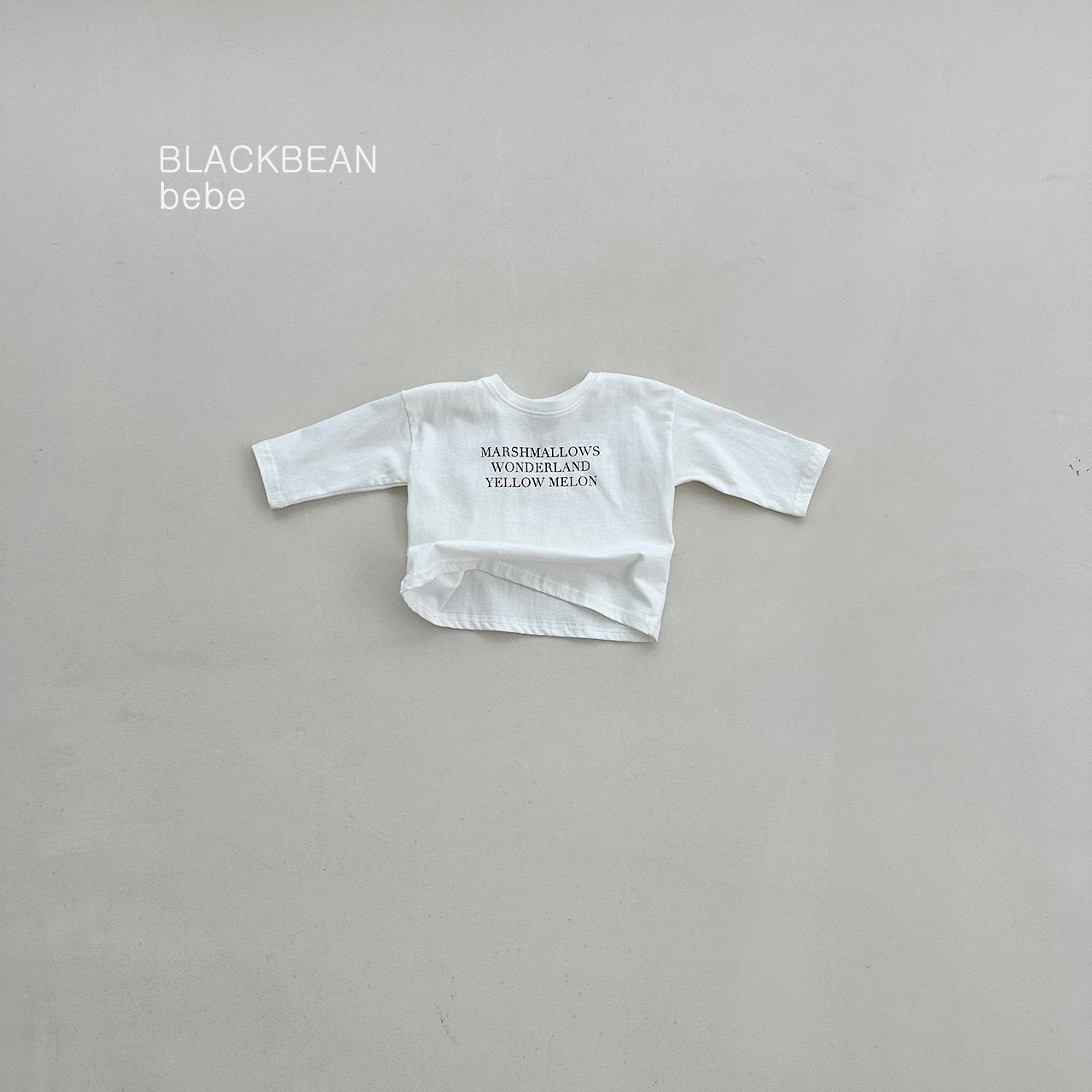 ［BLACK BEAN］Marshmallow tee (baby)
