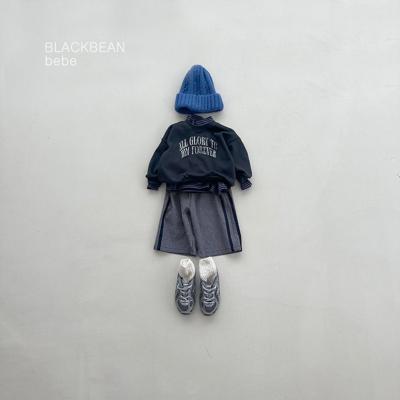 ［BLACK BEAN］Jemma check pants (baby)