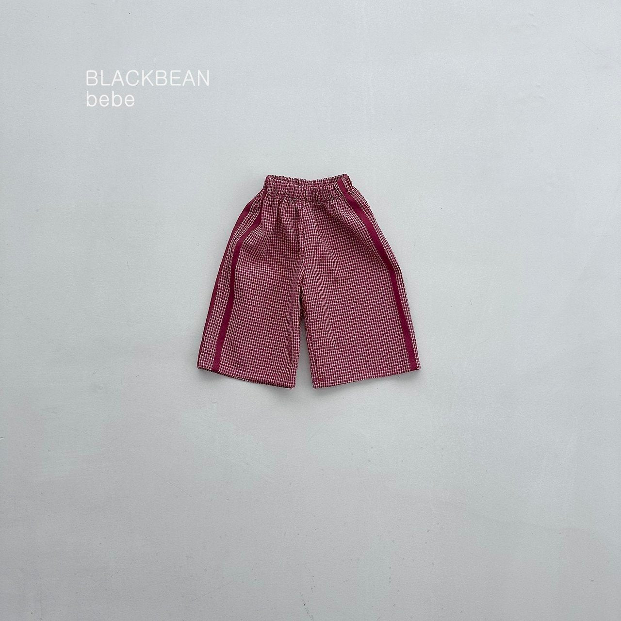 ［BLACK BEAN］Jemma check pants (baby)