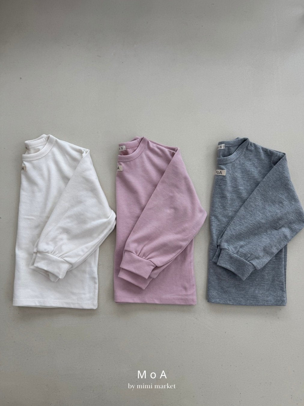 ［MoA］Soft warm tee