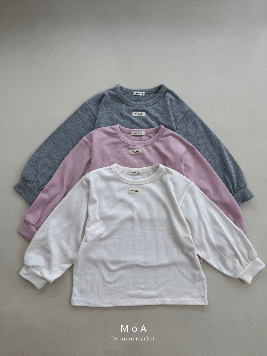 ［MoA］Soft warm tee