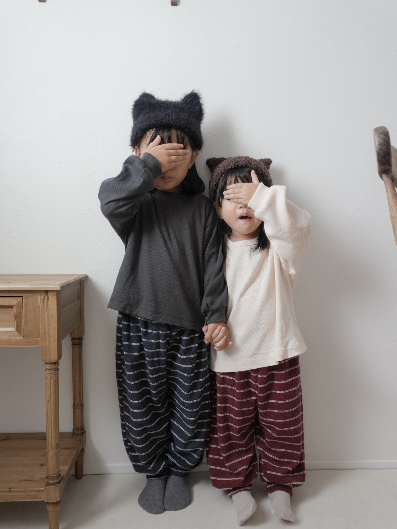 ［MoA］Joy stripe jogger pants