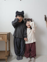 ［MoA］Joy stripe jogger pants
