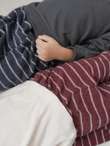 ［MoA］Joy stripe jogger pants