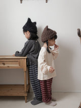 ［MoA］Joy stripe jogger pants