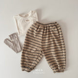 ［MoA］Joy stripe jogger pants