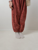 ［MoA］Velvet jogger pants