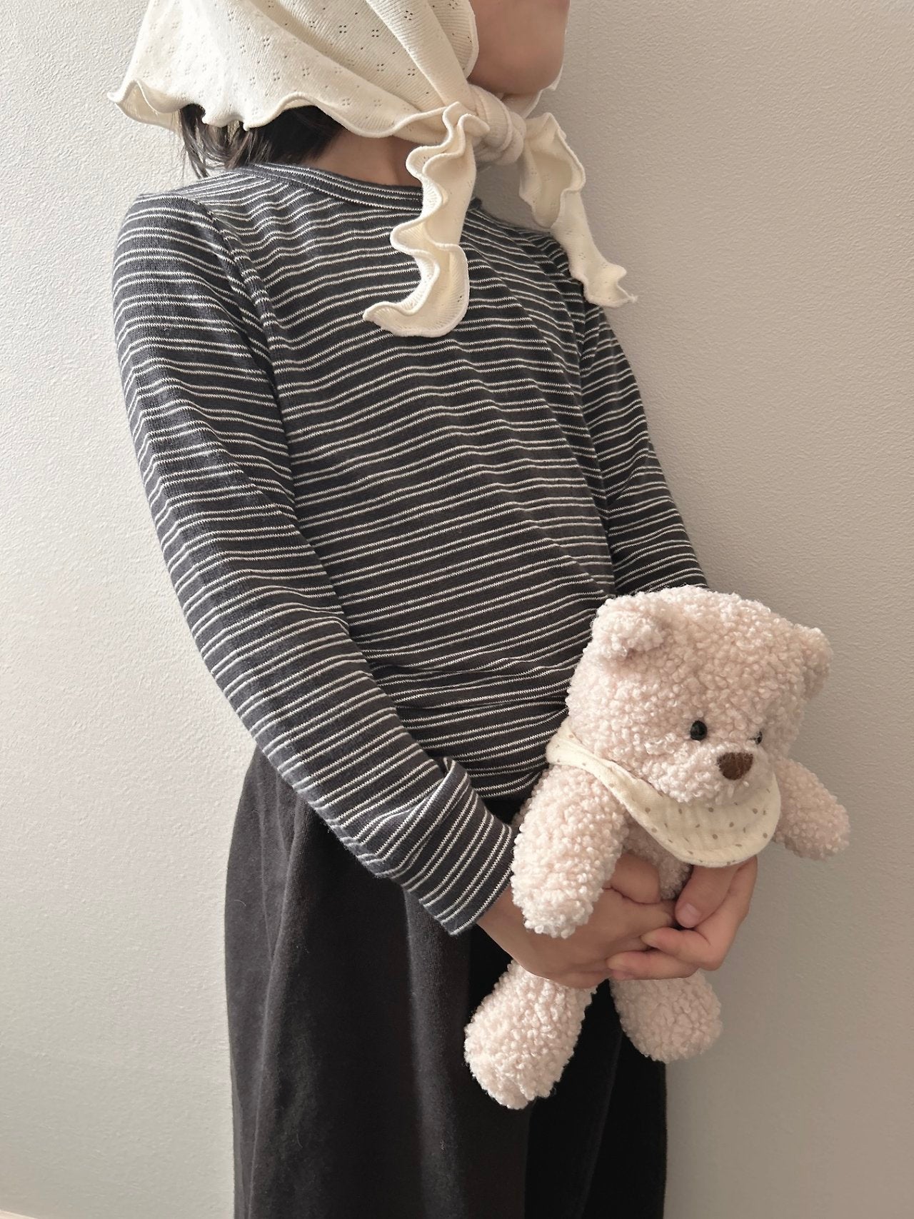［MoA］Latte stripe tee