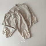 ［MoA］Cream jogger pants
