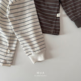 ［MoA］Sweet stripe boxy tee