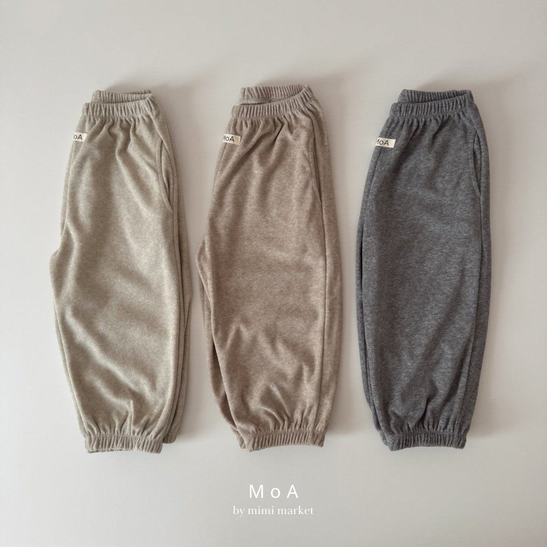［MoA］Terry jogger pants